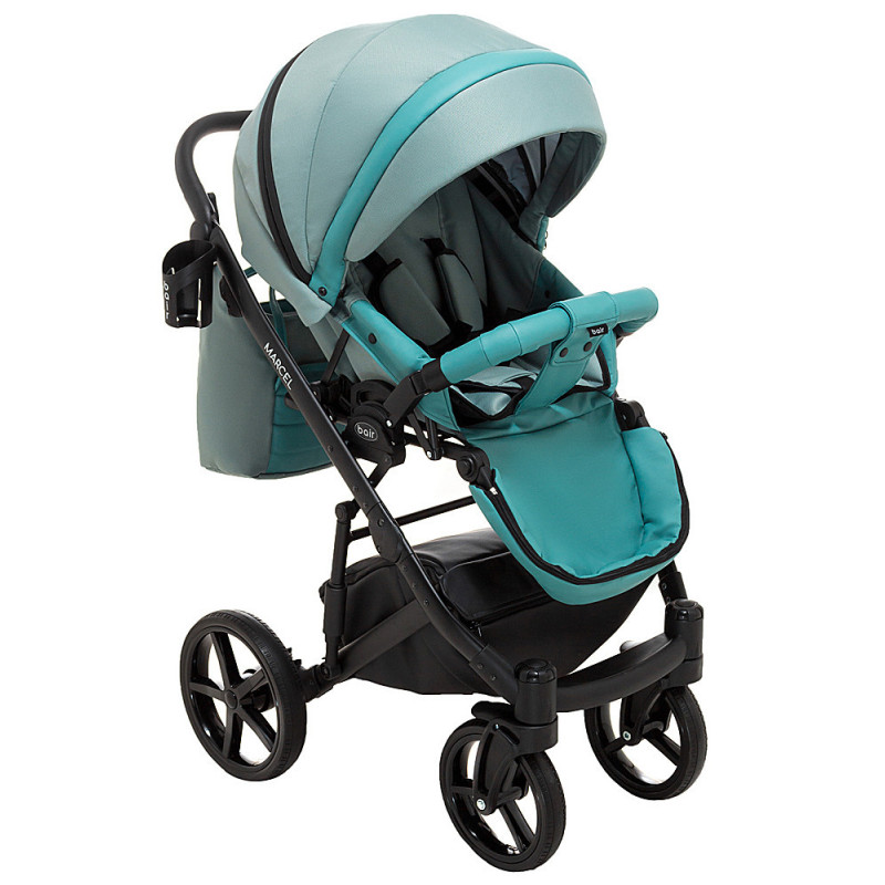 Універсальна коляска 2 в 1 Bair Marcel Soft bm-028 нефрит