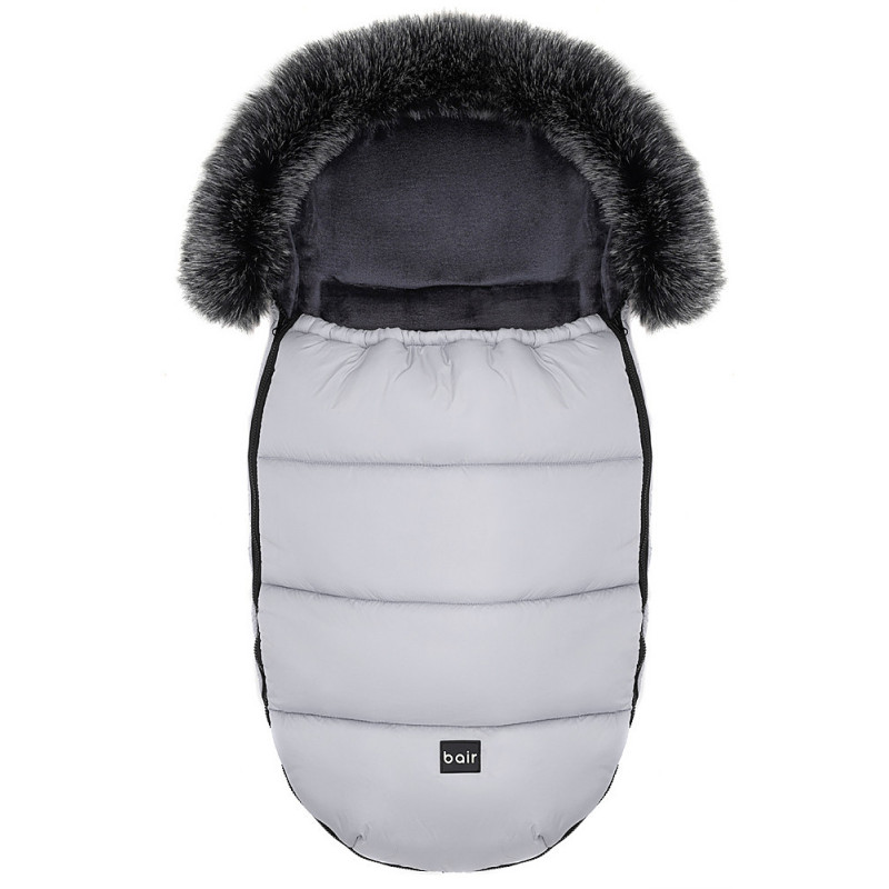 Конверт Bair Зимовий Polar owl grey сірий