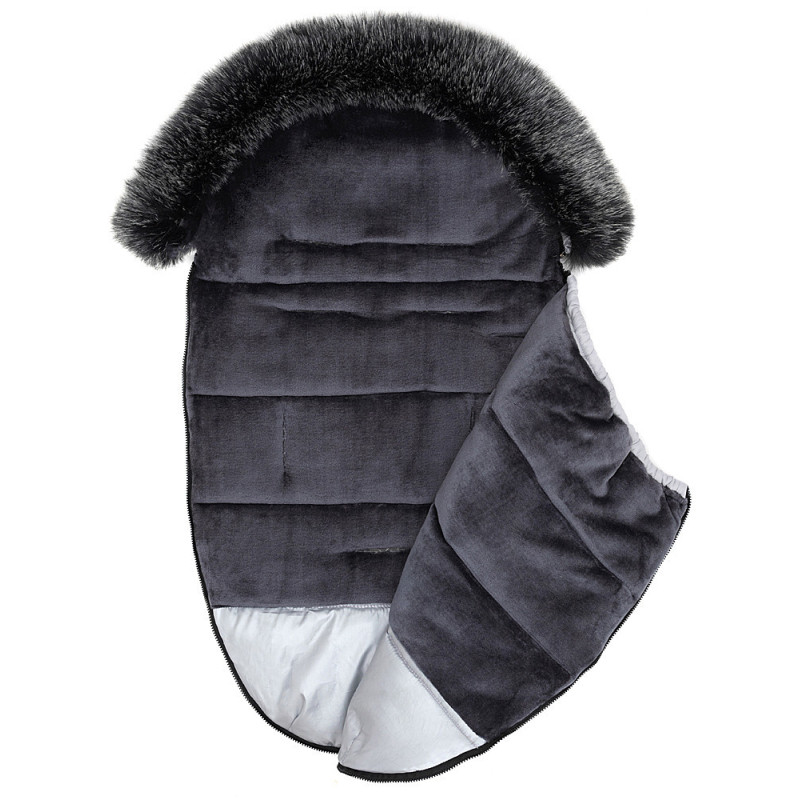 Конверт Bair Зимовий Polar owl grey сірий