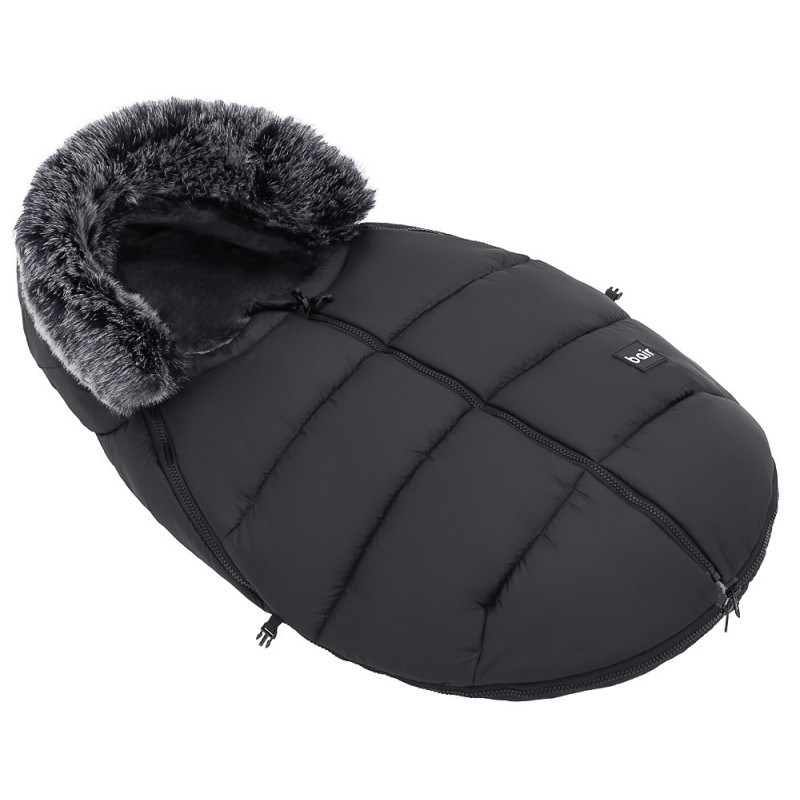 Конверт Bair Зимовий Cocon mini black noire чорний