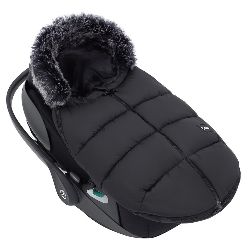 Конверт Bair Зимовий Cocon mini black noire чорний