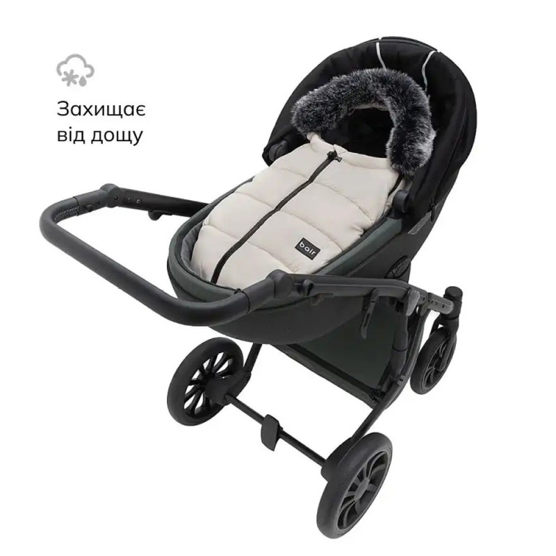 Конверт Bair Зимовий Cocon mini owl grey