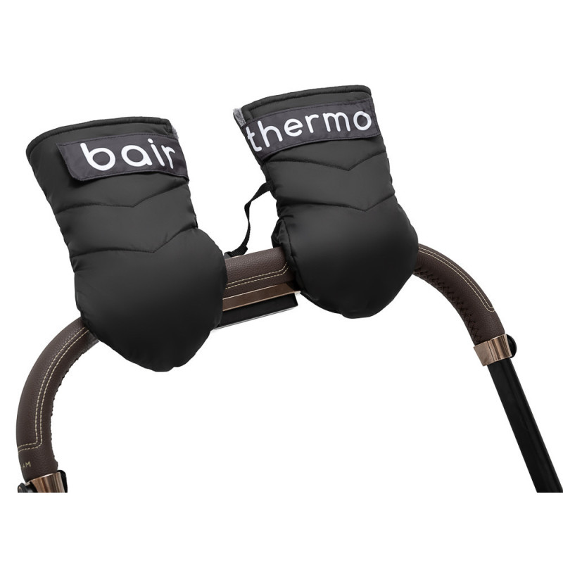 Муфта Bair Рукавиці Thermo Mittens black noire чорний