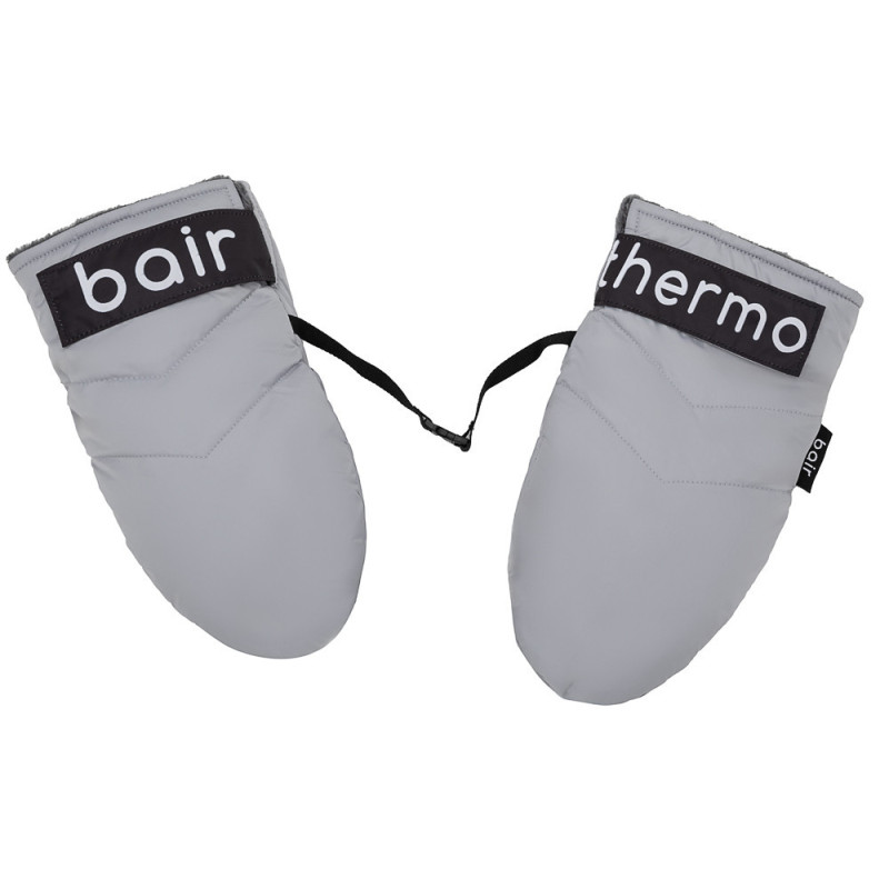 Муфта Bair Рукавиці Thermo Mittens owl grey сірий