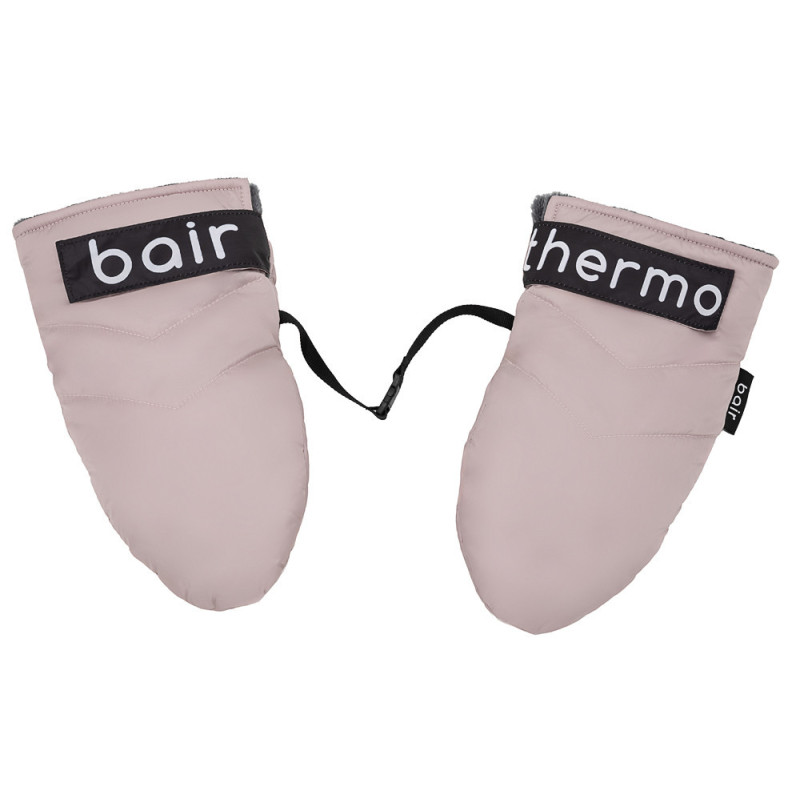 Муфта Bair Рукавиці Thermo Mittens pink powder рожевий