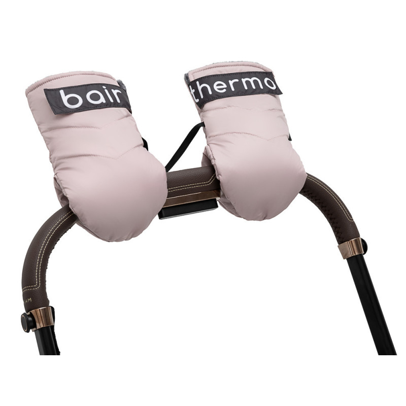 Муфта Bair Рукавиці Thermo Mittens pink powder рожевий