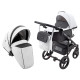 Універсальна коляска 2 в 1 Bair City ECO 23 білий/ чорний