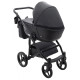 Універсальна коляска 2 в 1 Bair City ECO шкіра/36 чорний