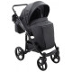Універсальна коляска 2 в 1 Bair City ECO шкіра/36 чорний