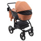 Універсальна коляска 2 в 1 Bair City ECO карамель/чорний