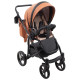 Універсальна коляска 2 в 1 Bair City ECO карамель/чорний