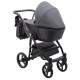 Універсальна коляска 2 в 1 Bair City Soft 219 графіт/чорний