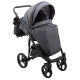 Універсальна коляска 2 в 1 Bair City Soft 219 графіт/чорний