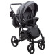 Універсальна коляска 2 в 1 Bair City Soft 219 графіт/чорний