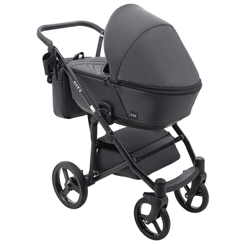 Універсальна коляска 2 в 1 Bair City Soft графіт