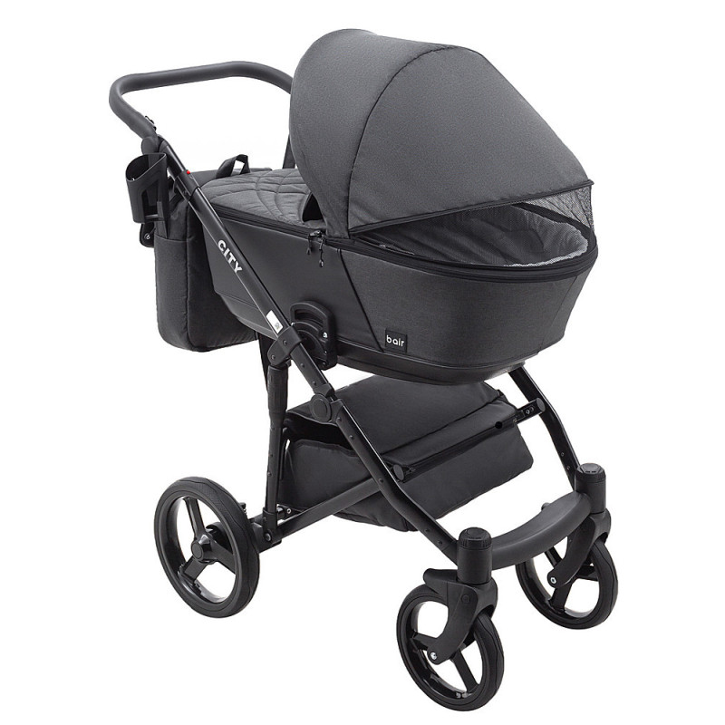 Універсальна коляска 2 в 1 Bair City Soft графіт