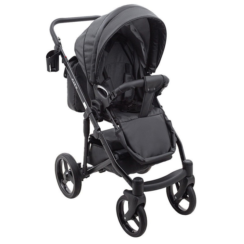 Універсальна коляска 2 в 1 Bair City Soft графіт