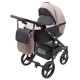 Універсальна коляска 2 в 1 Bair City Soft 455 капучино/чорний