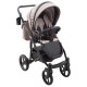 Універсальна коляска 2 в 1 Bair City Soft 455 капучино/чорний