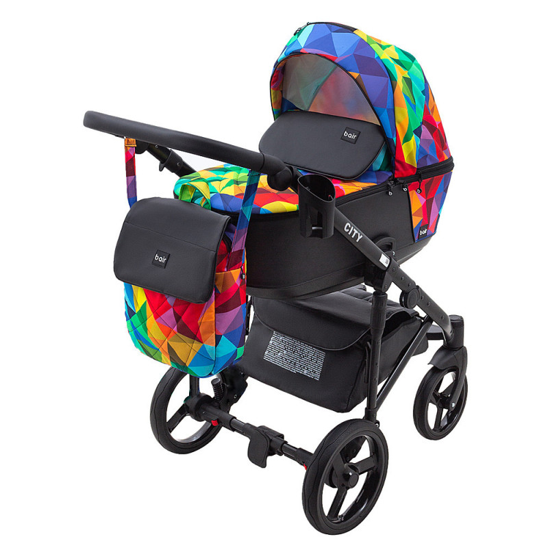 Універсальна коляска 2 в 1 Bair City Special калейдоскоп