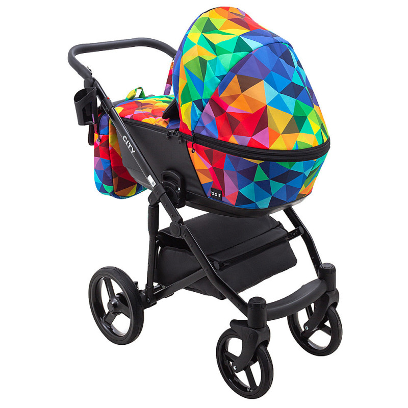 Універсальна коляска 2 в 1 Bair City Special калейдоскоп