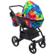 Універсальна коляска 2 в 1 Bair City Special калейдоскоп