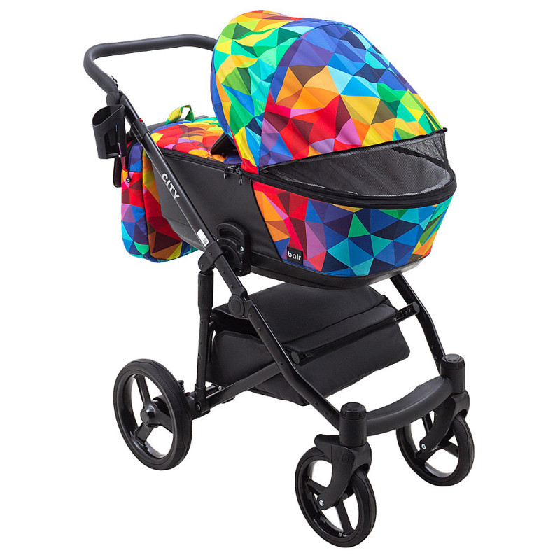 Універсальна коляска 2 в 1 Bair City Special калейдоскоп