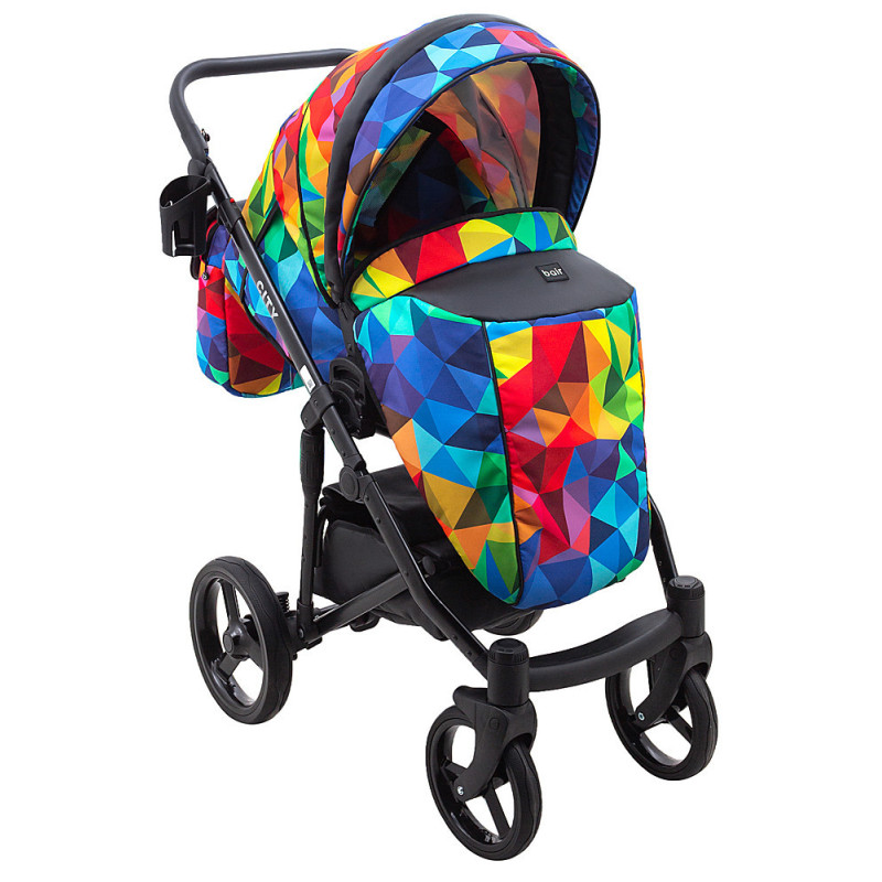 Універсальна коляска 2 в 1 Bair City Special калейдоскоп