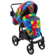 Універсальна коляска 2 в 1 Bair City Special калейдоскоп