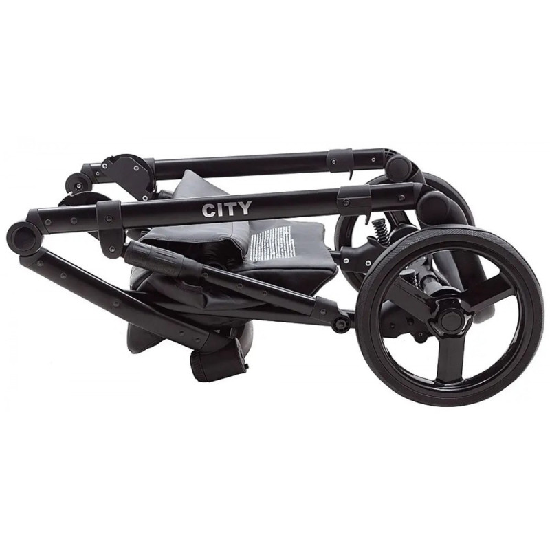 Універсальна коляска 2 в 1 Bair City ECO 80 білий