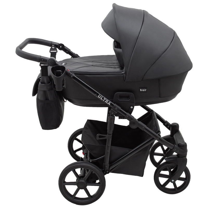 Універсальна коляска 2 в 1 Bair Ultra ECO чорне