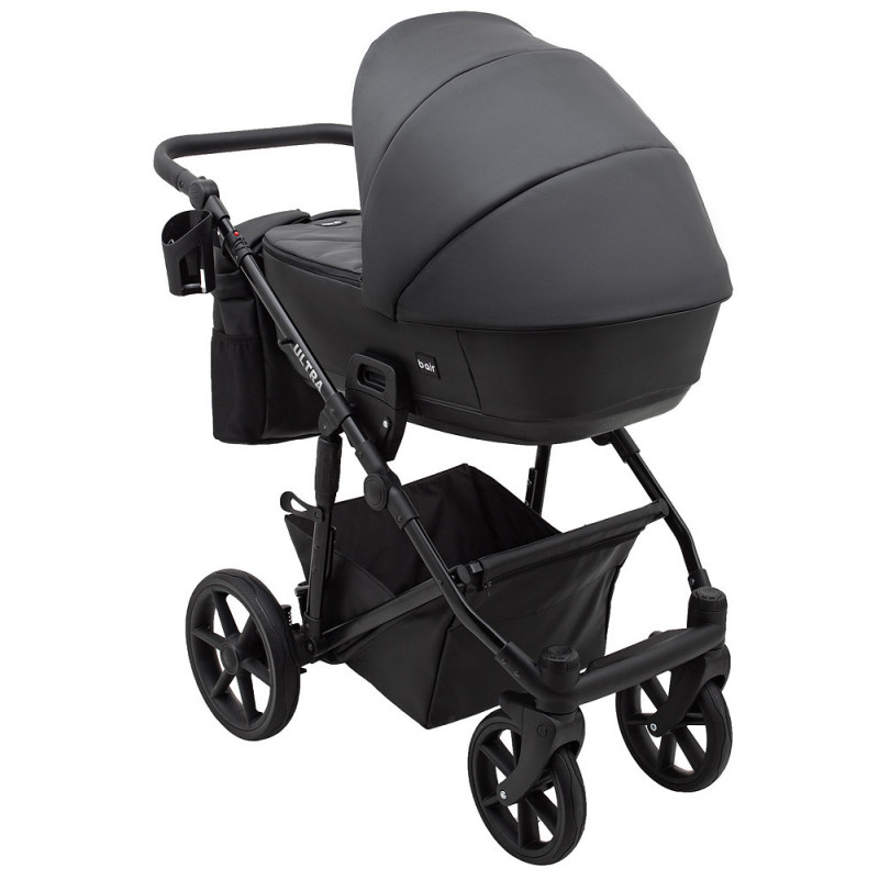 Універсальна коляска 2 в 1 Bair Ultra ECO чорне