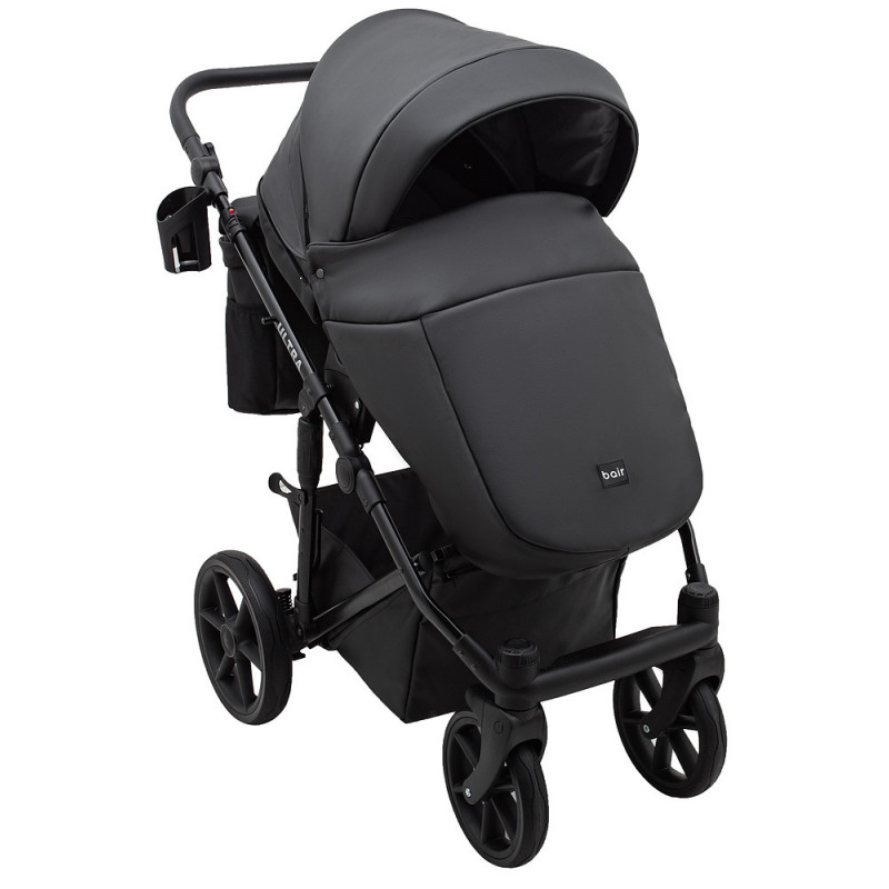 Універсальна коляска 2 в 1 Bair Ultra ECO чорне