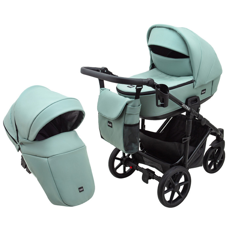 Універсальна коляска 2 в 1 Bair Ultra ECO нефрит
