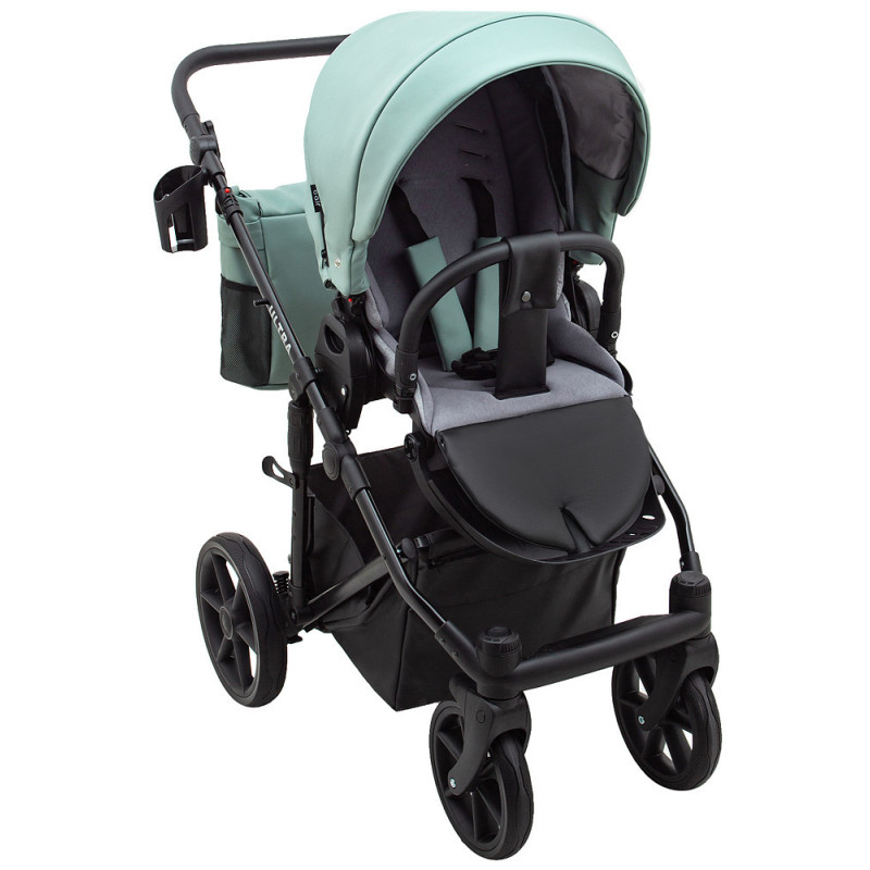 Універсальна коляска 2 в 1 Bair Ultra ECO нефрит