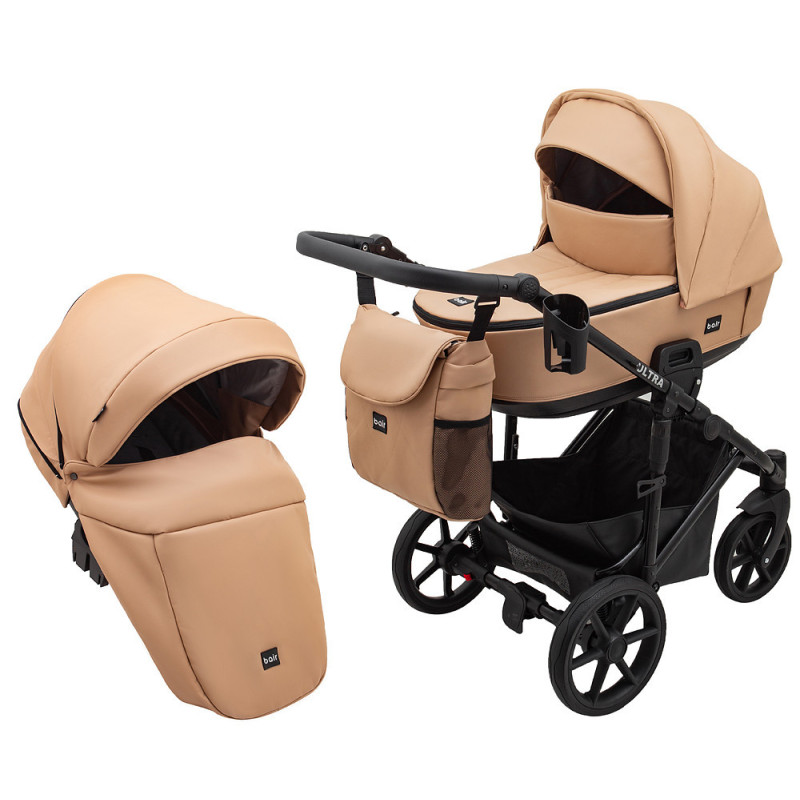 Універсальна коляска 2 в 1 Bair Ultra ECO коричневий