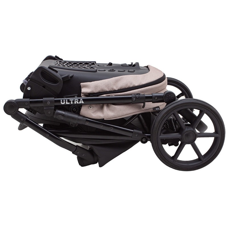 Універсальна коляска 2 в 1 Bair Ultra Soft u-774 капучино