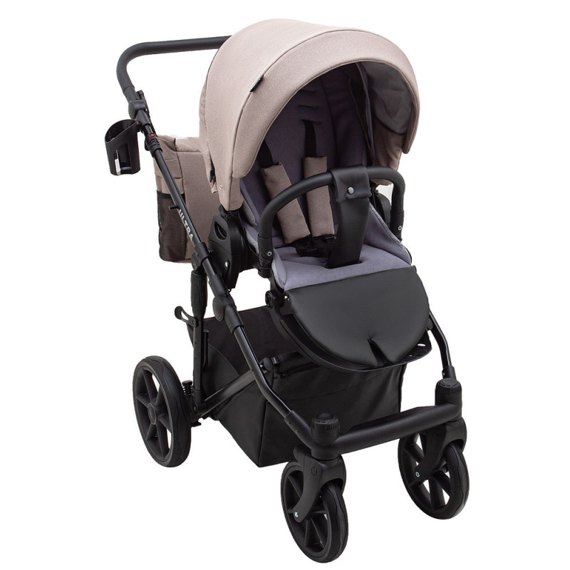 Універсальна коляска 2 в 1 Bair Ultra Soft u-774 капучино