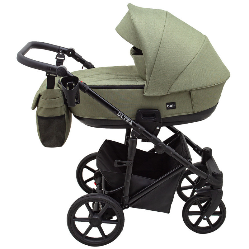 Універсальна коляска 2 в 1 Bair Ultra Soft u-816 оливковий