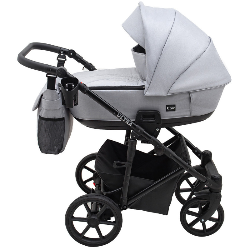 Універсальна коляска 2 в 1 Bair Ultra Soft сірий