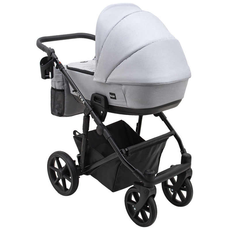 Універсальна коляска 2 в 1 Bair Ultra Soft сірий