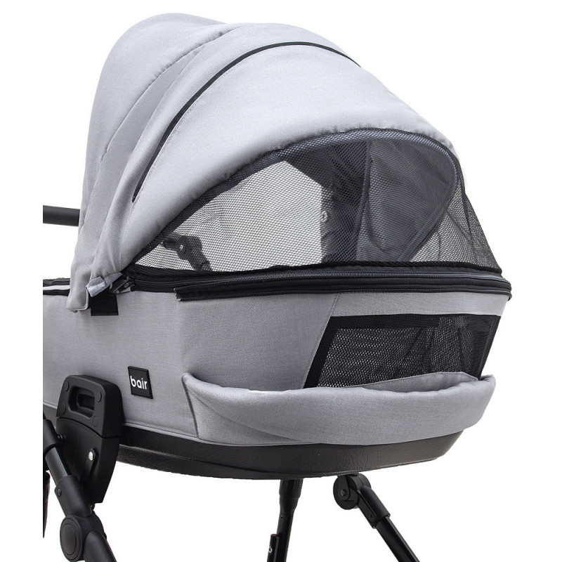 Універсальна коляска 2 в 1 Bair Ultra Soft сірий