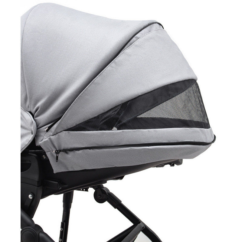 Універсальна коляска 2 в 1 Bair Ultra Soft сірий