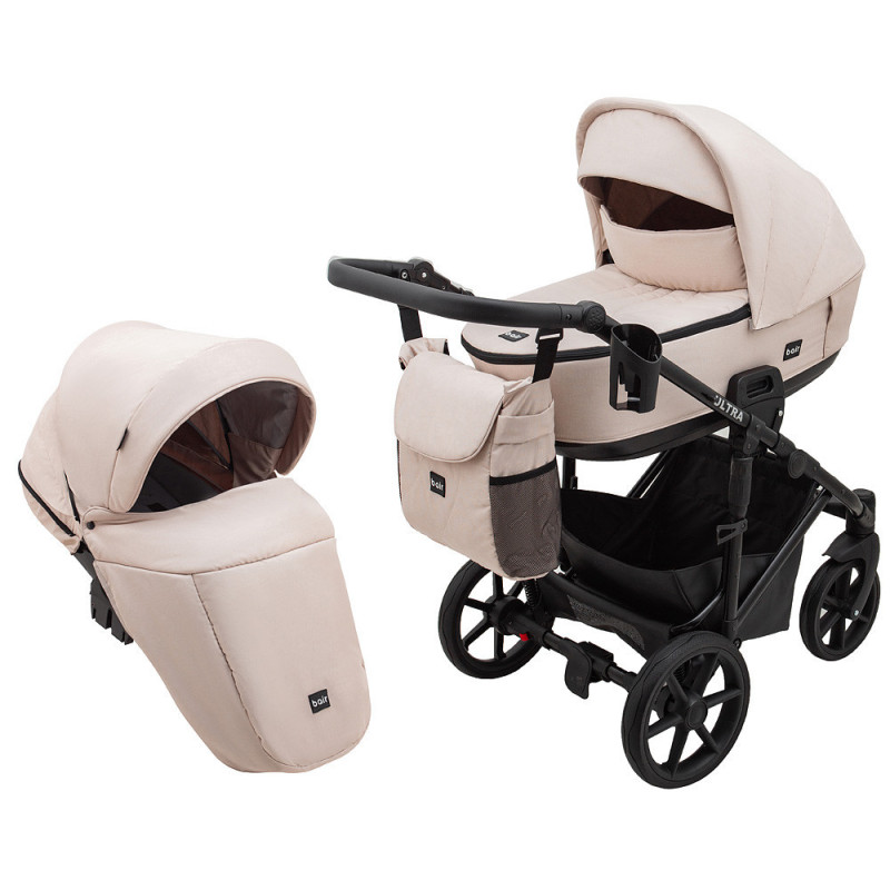 Універсальна коляска 2 в 1 Bair Ultra Soft бежевий