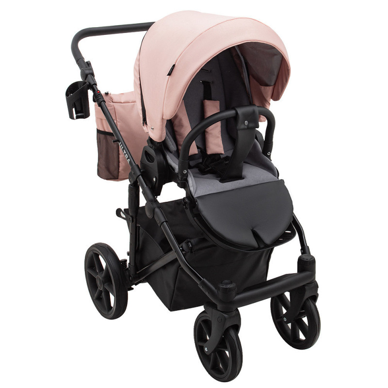 Універсальна коляска 2 в 1 Bair Ultra Soft рожевий