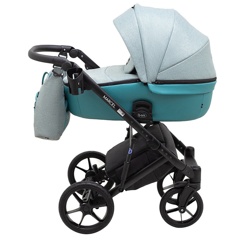 Універсальна коляска 2 в 1 Bair Marcel Light блакитний