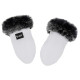 Муфта Bair Рукавиці Northmuff white swan білий