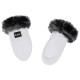 Муфта Bair Рукавиці Northmuff white swan білий