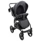 Універсальна коляска 2 в 1 Bair City Soft чорний