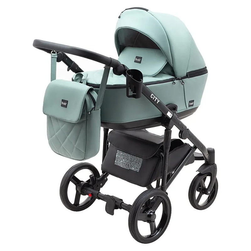 Універсальна коляска 2 в 1 Bair City ECO нефрит